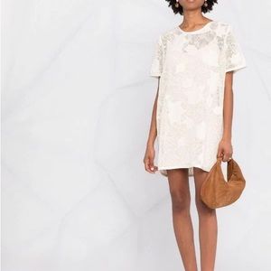 Rag and bone Alexa mesh midi dress